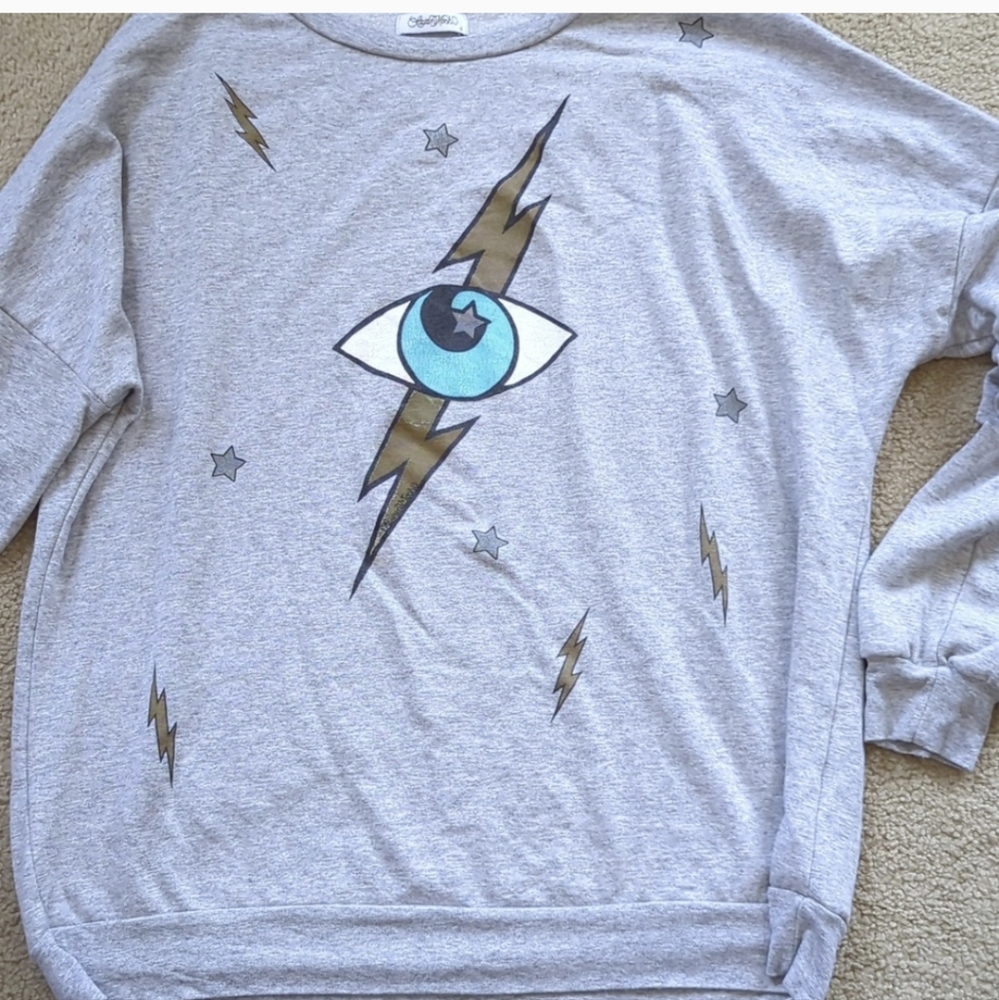 Lauren Moshi evil eye sweatshirt